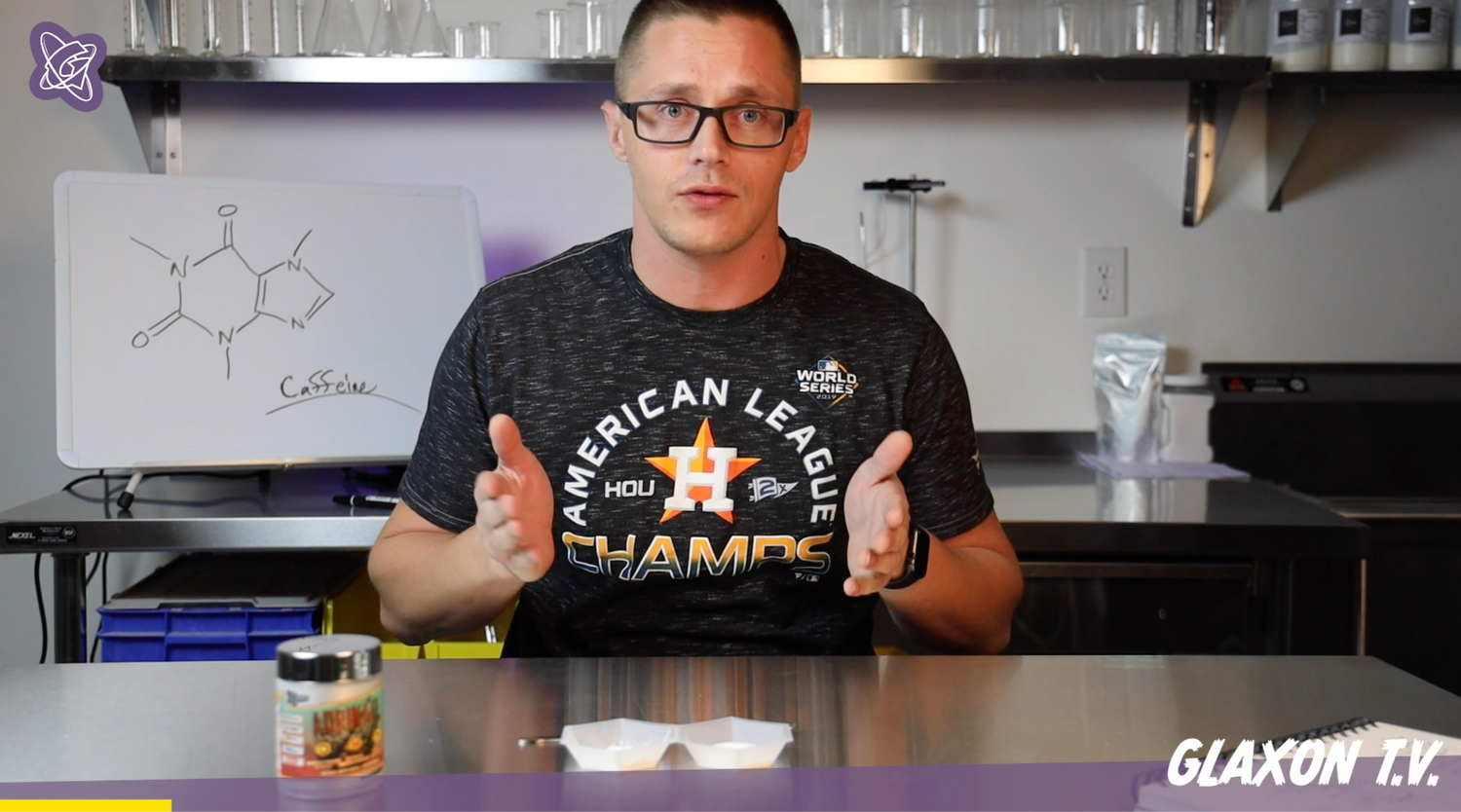 Research & Development of Adrinall: Caffeine - Glaxon