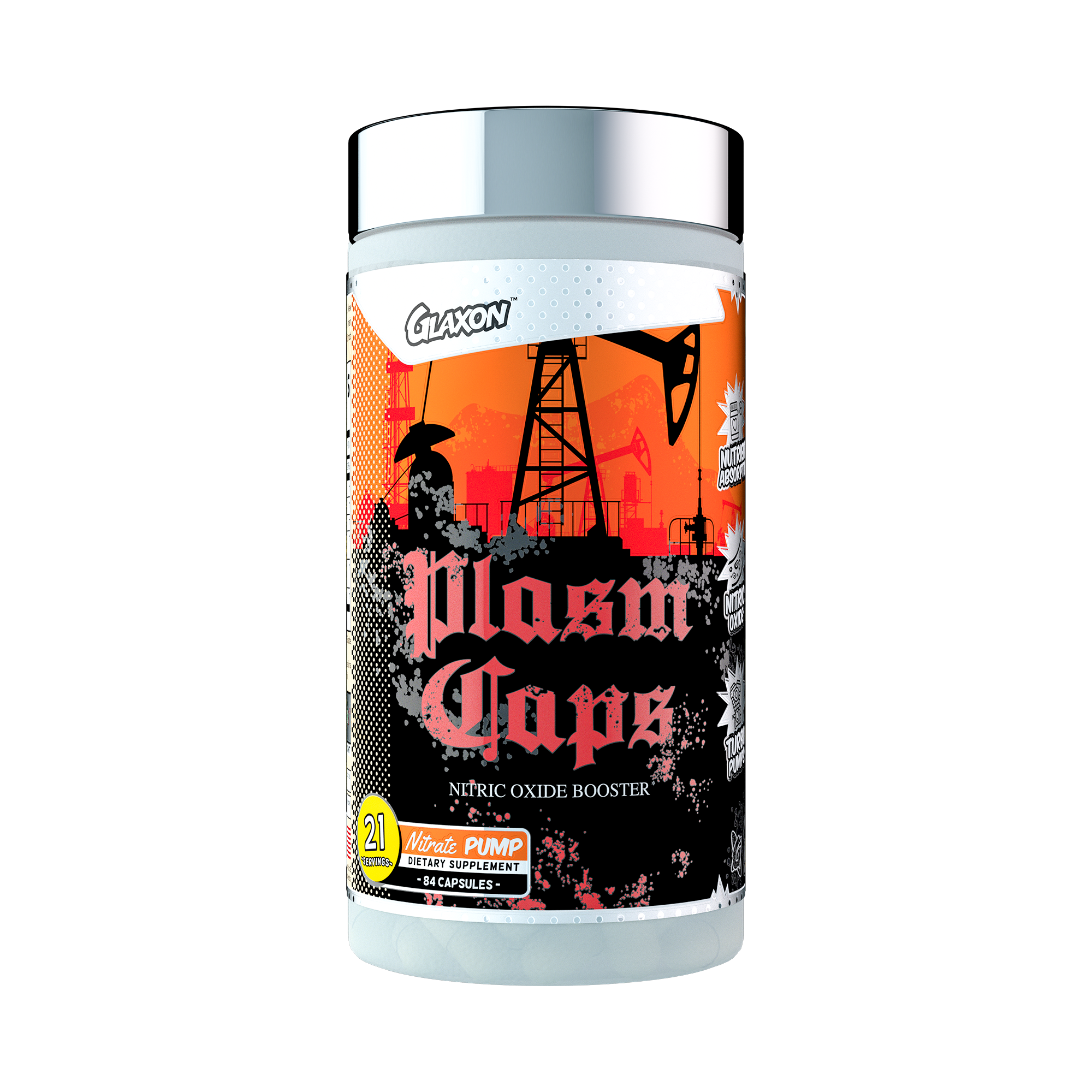 Glaxon Plasm Caps - Blood Flow & Nitric Oxide Enhancer