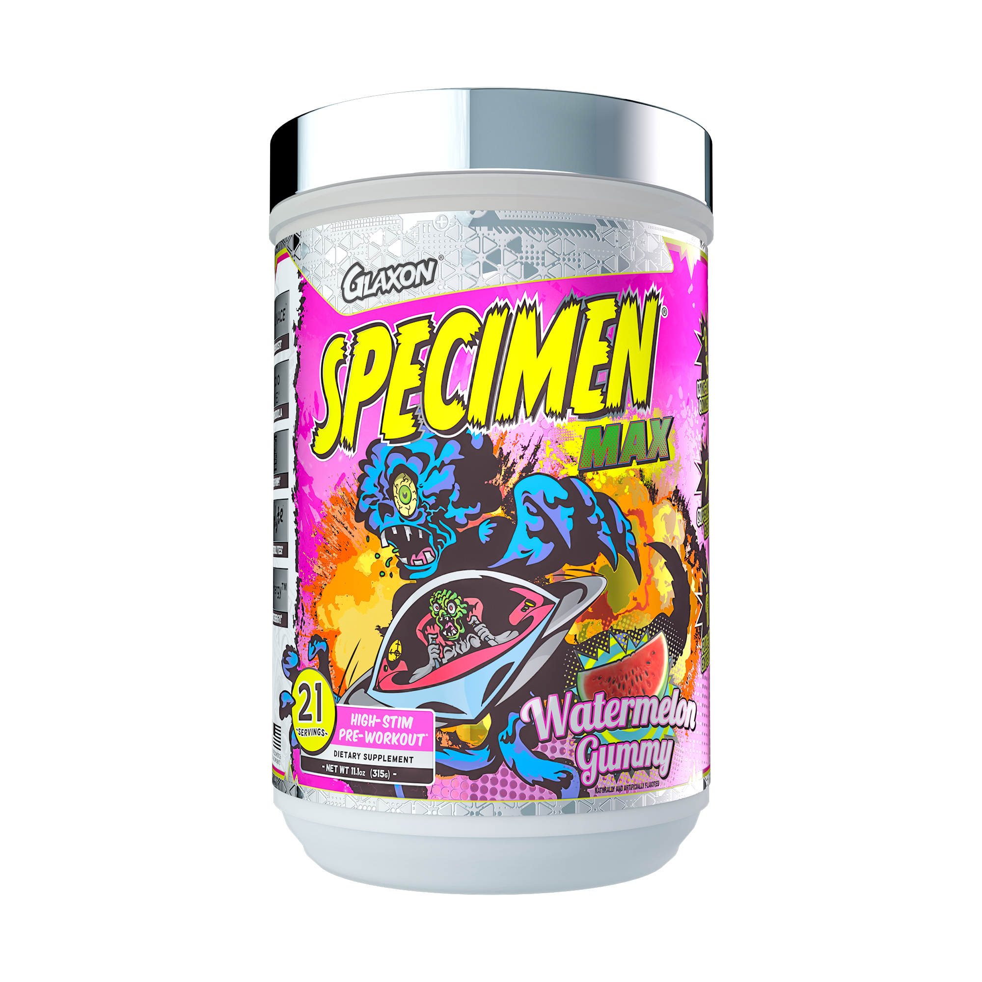 Glaxon Specimen Max - High Stim Pre-Workout