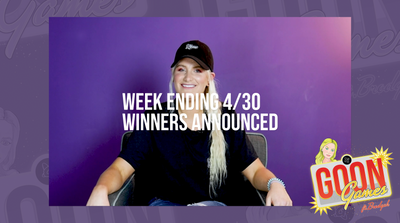 Winners Announced GoonGames Week 4/27-4/30