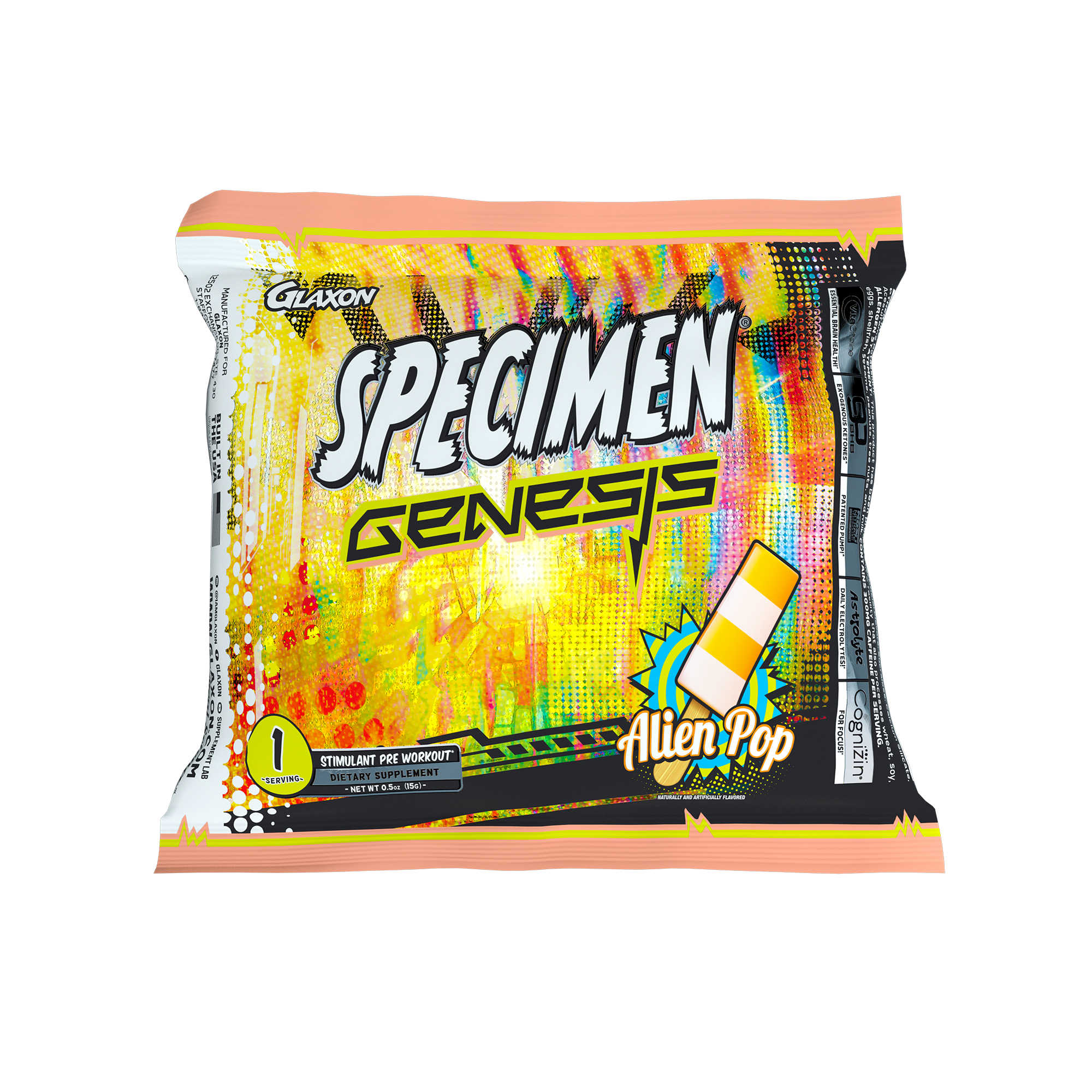 Glaxon Specimen Genesis Sample Packet - Stimulant Pre-Workout