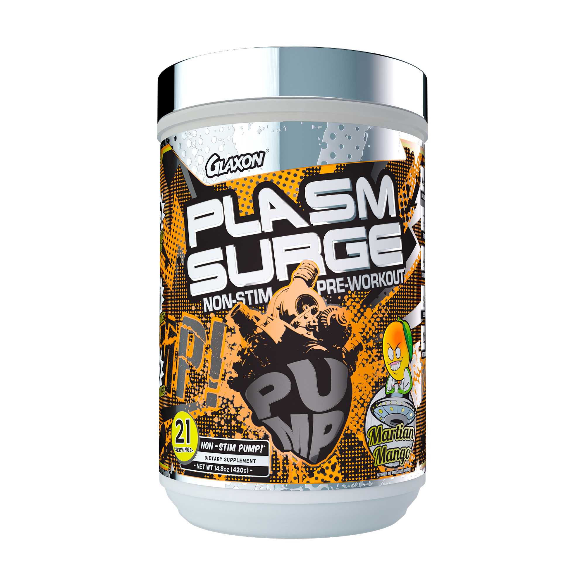 Glaxon Plasm Surge V3 - Non-Stim P.W.O & Pump