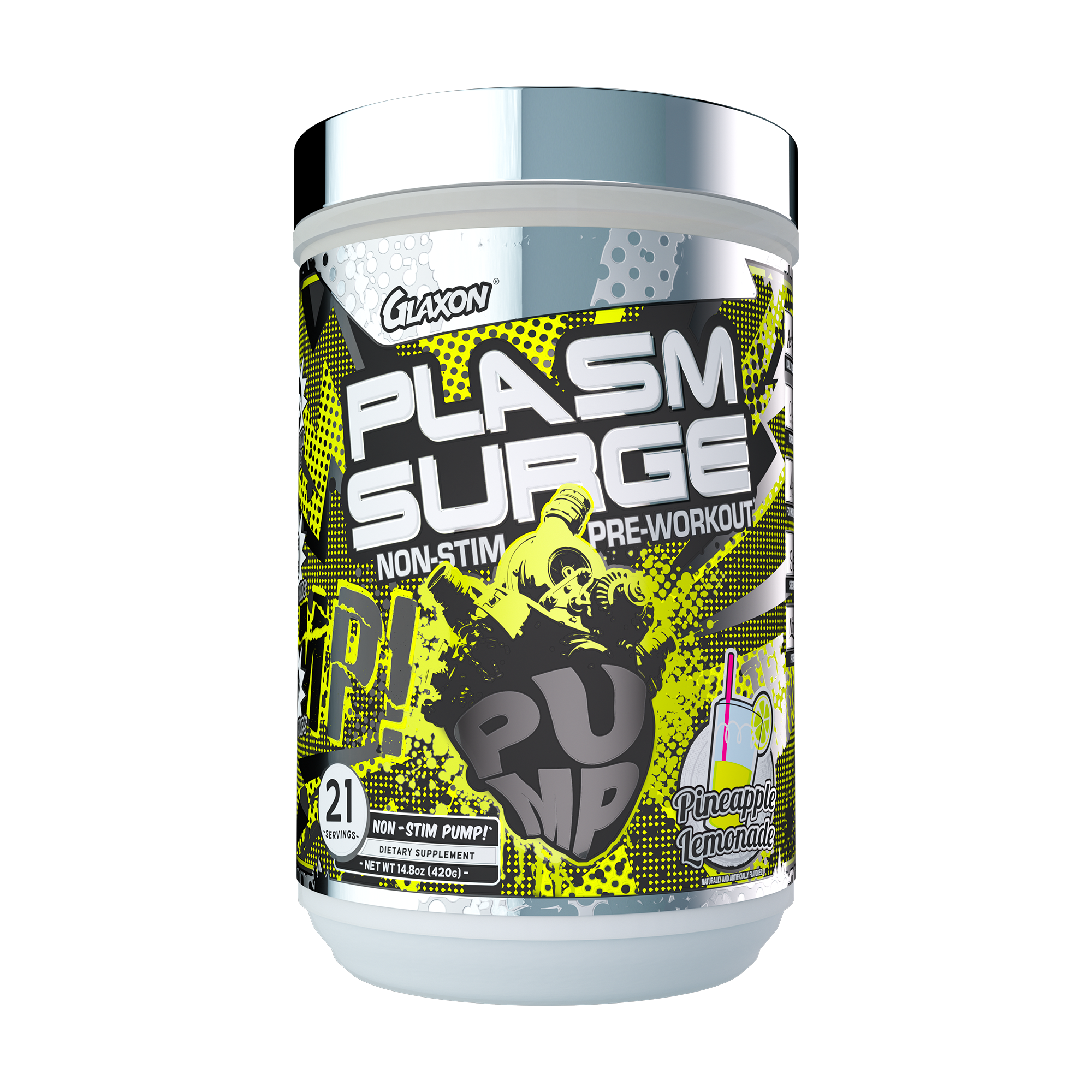 Glaxon Plasm Surge V3 - Non-Stim P.W.O & Pump