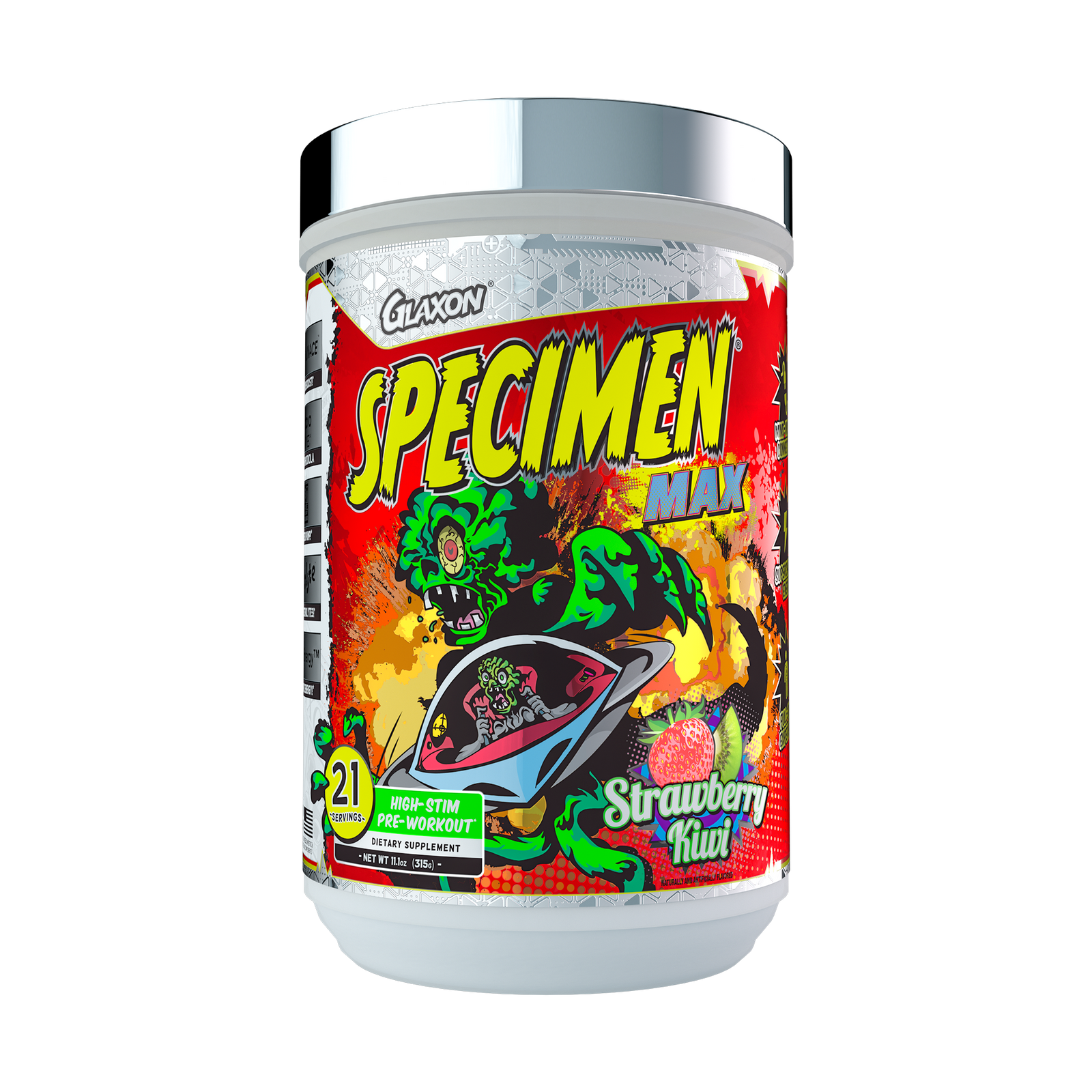 Specimen Max High Stim PreWorkout Glaxon