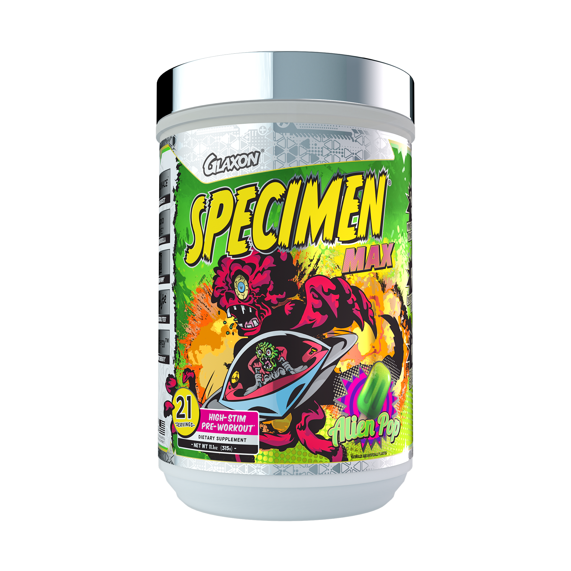 Glaxon Specimen Max - High Stim Pre-Workout