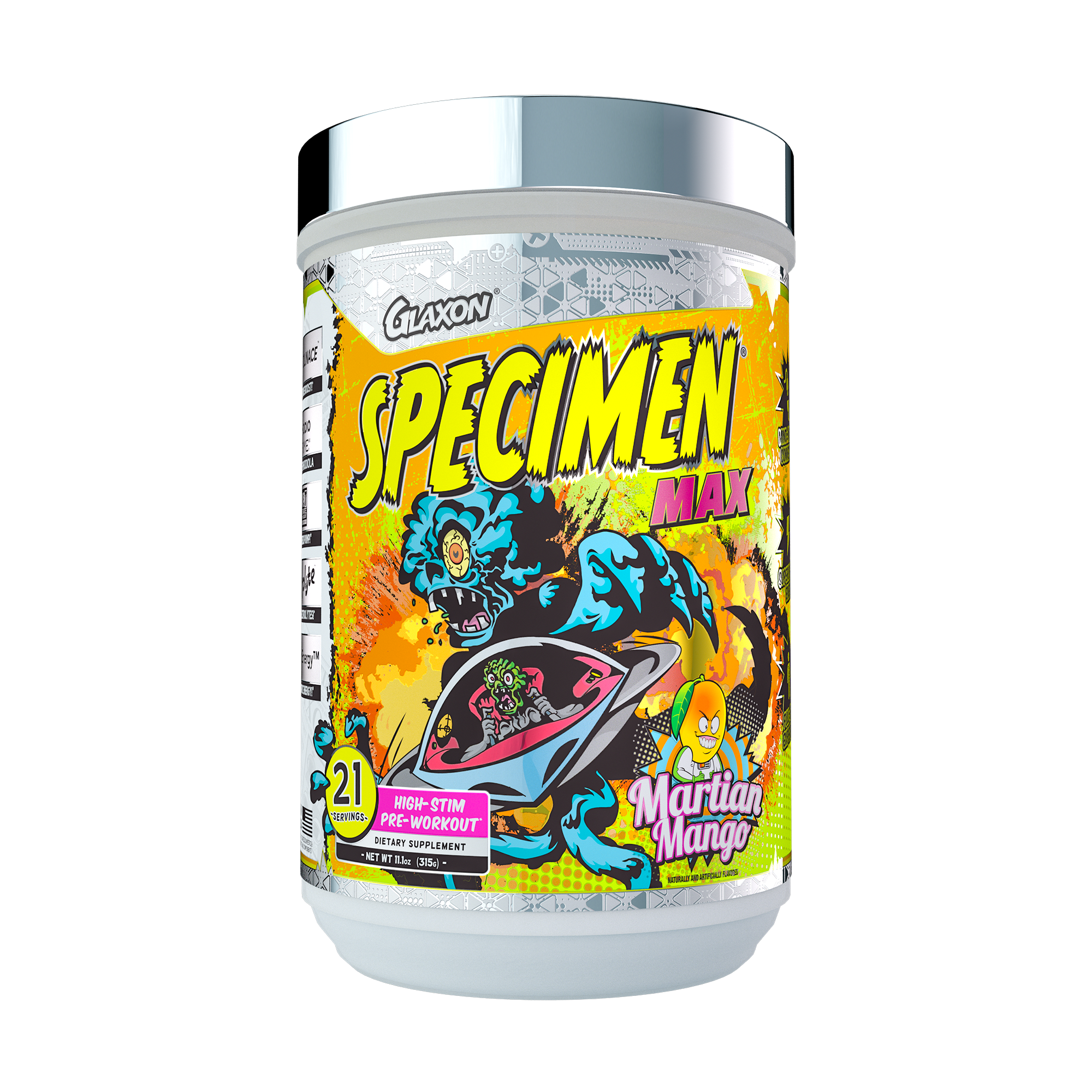 Glaxon Specimen Max - High Stim Pre-Workout